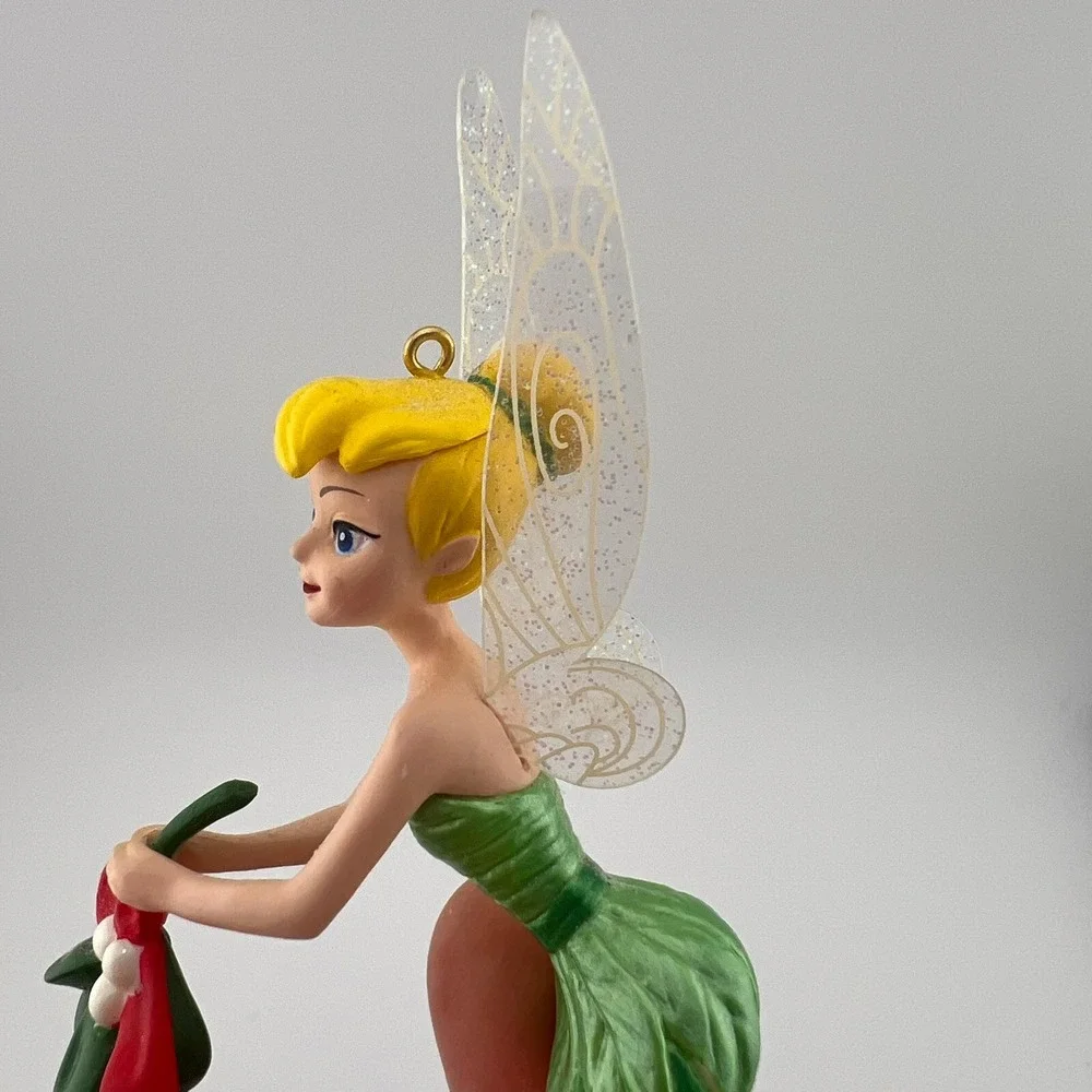 Disney Tinker Bell Mistletoe Christmas Ornament 2014 Fairy Holiday 4